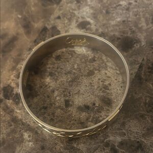 Coach Signature Logo Bangle Bracelet